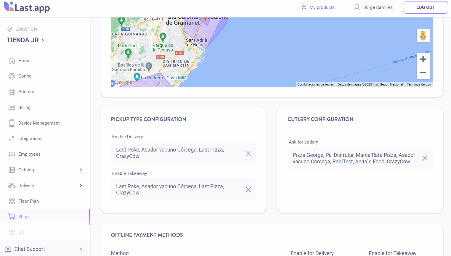 Aprende a usar el delivery Hub de pedidos a domicilio