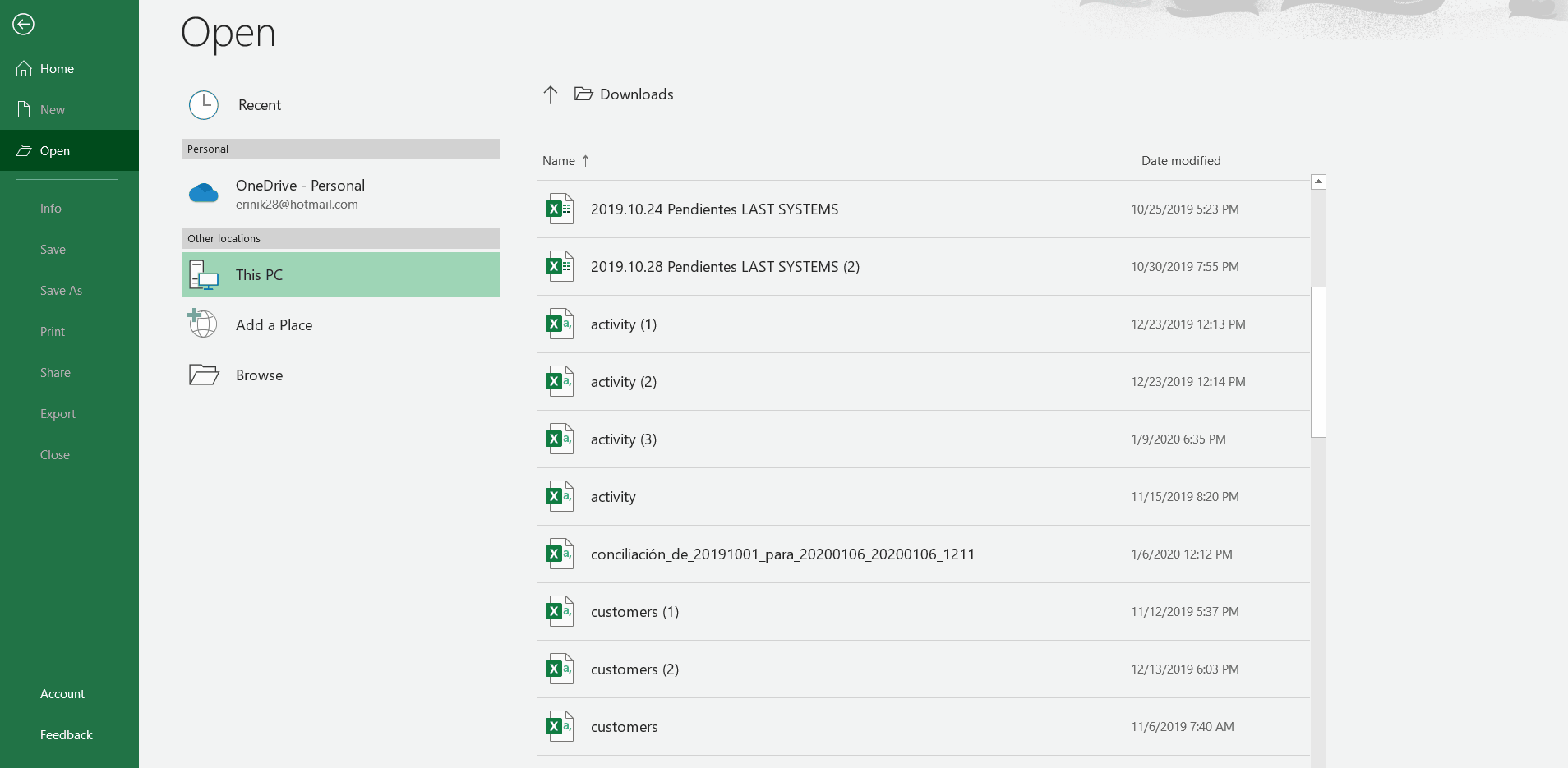 GIF explicativo qué hacer si el archivo exportado no se abre correctamente